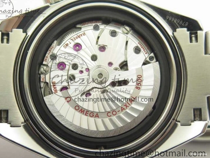 0117 Durable Planet Ocean Professional Ceramic Bezel 45.5mm 1:1 VSF Best Edition Orange Markers on SS Bracelet A8500 Super Clone 8052